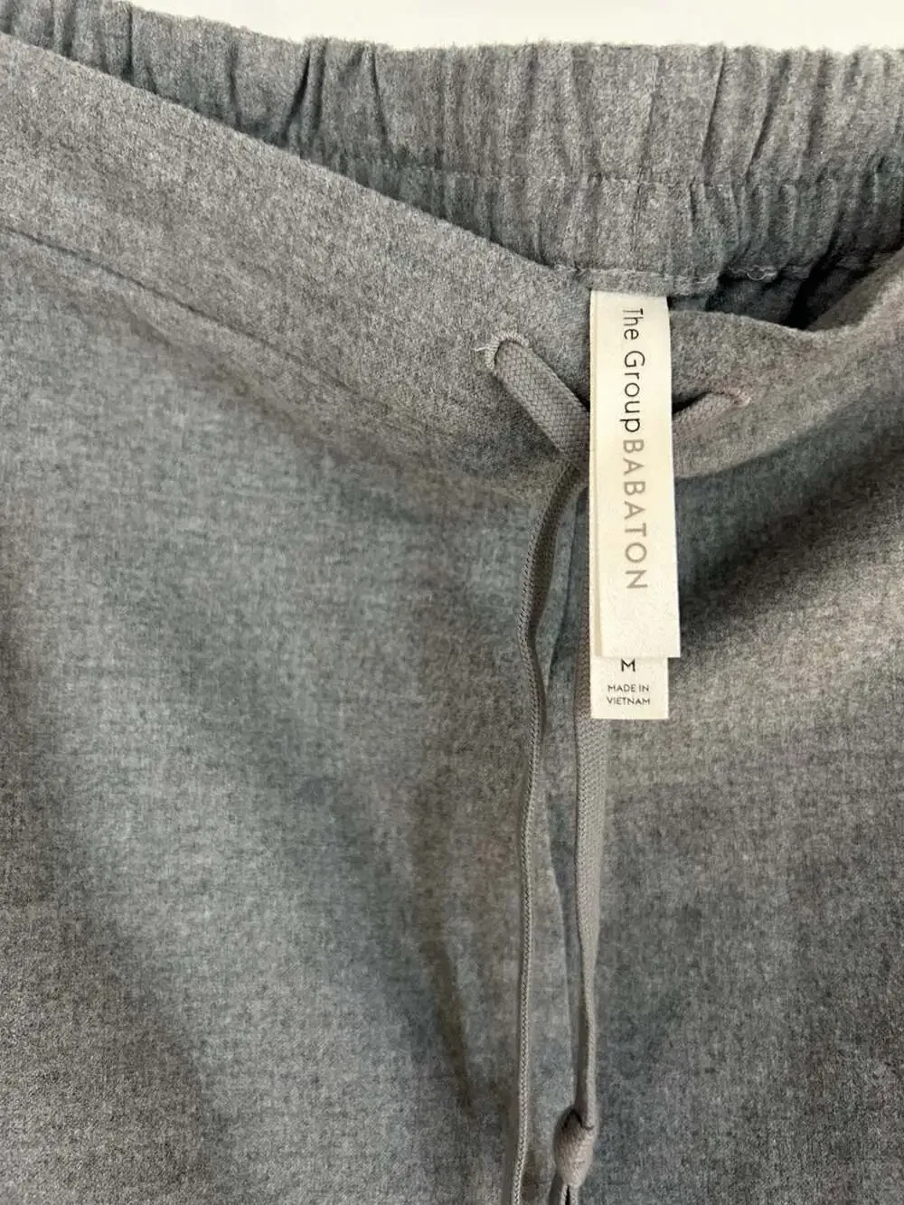 NWT The Group Babaton Cape Cargo Mini Skirt in Heather Light Grey Medium - Picture 9 of 9